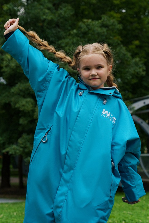 Тортуга TeamLine kids 8-12 лет U (Бирюзовый / Светло-серый)